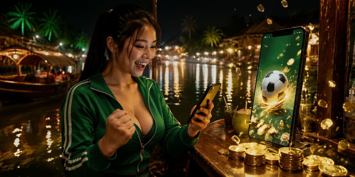 Người dùng tại vùng đồng bằng sông Cửu Long theo dõi trực tiếp trận bóng đá và đặt cược trên điện thoại