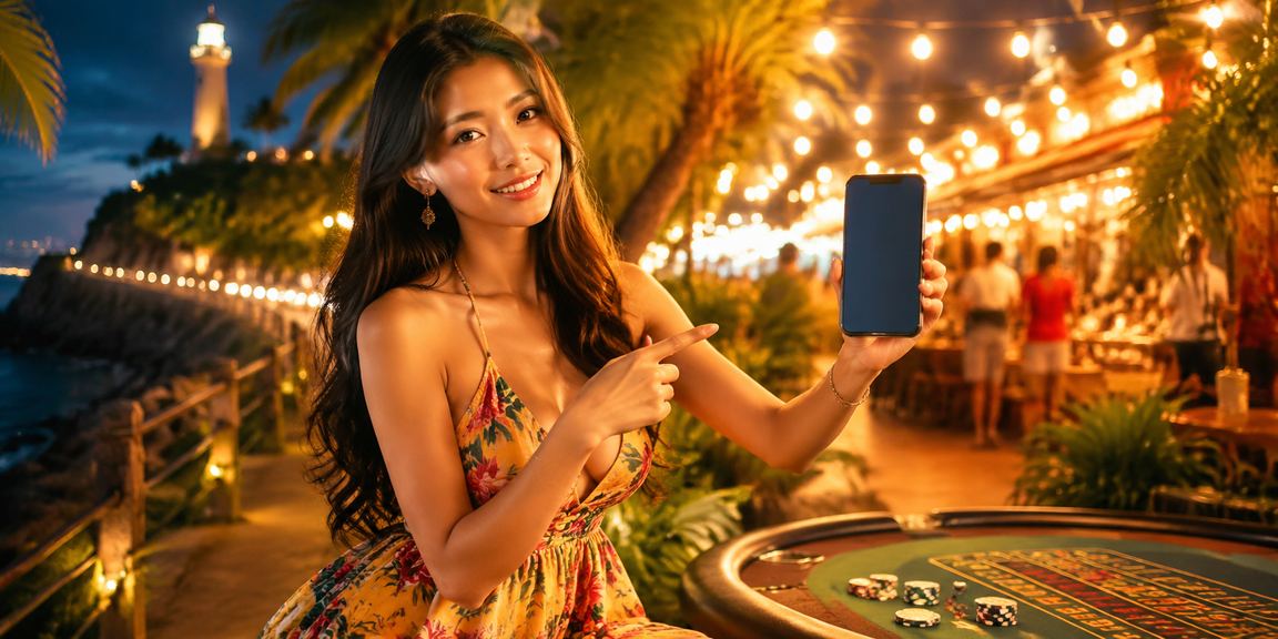 Chợ đêm Vũng Tàu nhộn nhịp với đèn màu rực rỡ, biểu trưng cho đời sống giải trí sôi động miền Nam Việt Nam